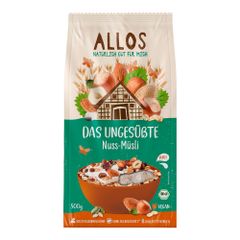 Bio Das ungesüßte Nuss-Müsli 500g - 5er Vorteilspack von Allos