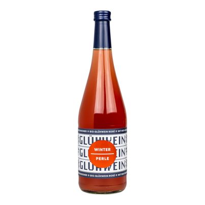 Bio Glühwein rosé mit Orange 750ml von Winterperle