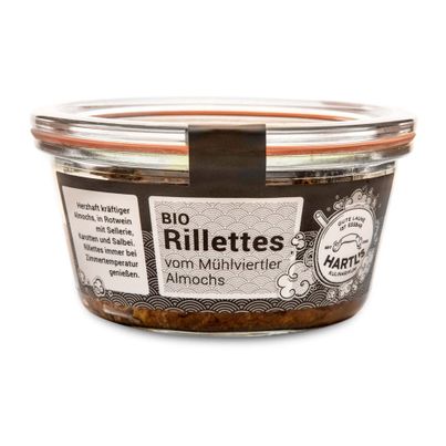 Bio Rillettes vom Mühlviertler Almochsen 170g - Fertiggericht von Hartls Kulinarikum