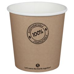 BIO Suppenbecher Pappe 650 ml 25Stück von Decor Service