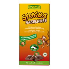 Bio Samba Schokolade 90g - 12er Vorteilspack von Rapunzel