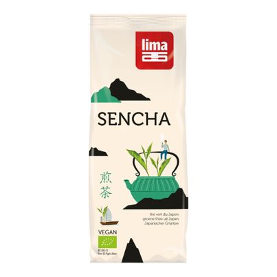 Bio Sencha Grüner Tee 75g - 6er Vorteilspack von Lima