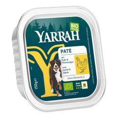 Bio Paté Huhn mit Meeresalge 150g - 12er Vorteilspack von Yarrah