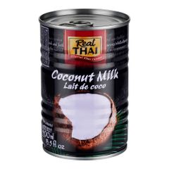 Kokosnussmilch 400ml - 6er Vorteilspack von Real Thai