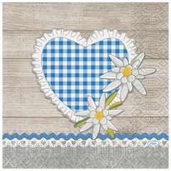 AlpenFlair 3-ply napkins, 33x33, 50 pcs. by Duni