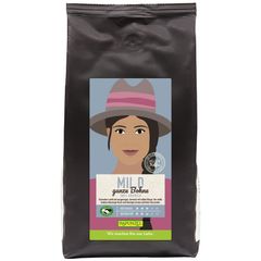 Organic Heldenkaffee Mild whole beans 500g – 6-pack value pack from Rapunzel