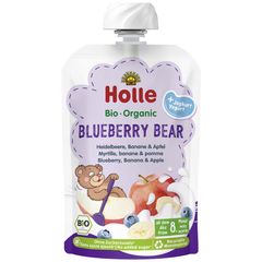 Bio Pouchy Blueberry Bear 100g - 10er Vorteilspack von Holle