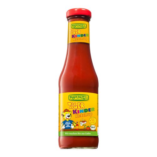 Bio Tiger Kinder Ketchup 450ml - 6er Vorteilspack von Rapunzel