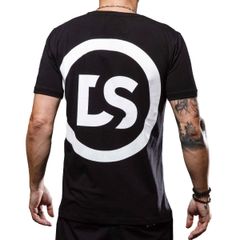 Dunkelschwarz T-Shirt DS-1 MEGABACK black - L