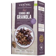 Bio Schoko Mix Granola 350g - 6er Vorteilspack von Verival