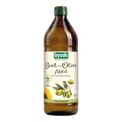 Bio Brat-Olive Öl mild 750ml - 6er Vorteilspack von Byodo
