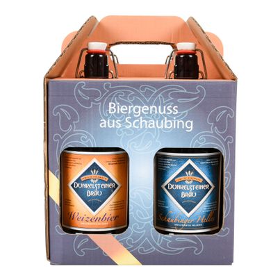 Dunkelsteiner Bräu Geschenkskarton 4x1000ml