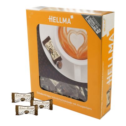 Schoko Krispy 380Stück von Hellma