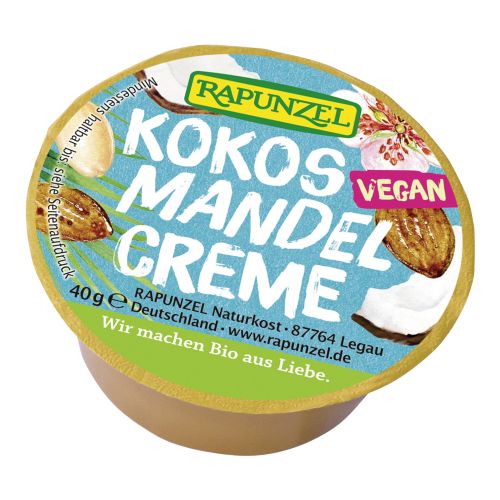 Bio Kokos-Mandel Creme 40g - 11er Vorteilspack von Rapunzel Naturkost