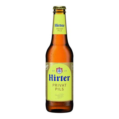 Hirter Privat Pils MW 330ml - 24er Vorteilspack von Brauerei Hirt