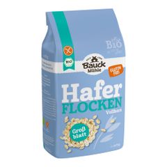 Bio Haferflocken Großblatt glf. 475g - 6er Vorteilspack von Bauck Mühle