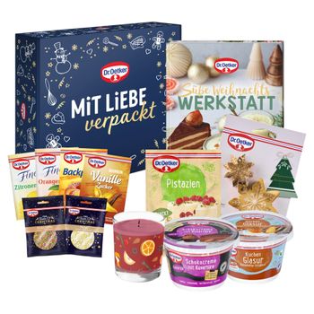 Dr. Oetker Set Mit Liebe verpackt - "Süße Weihnachtswerkstatt"