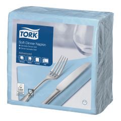 Servietten 3lg.hellblau39x39cm 100ct von Tork