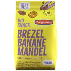 Bio Brezel Banane Mandel Mix 90g - 8er Vorteilspack von Morgenland