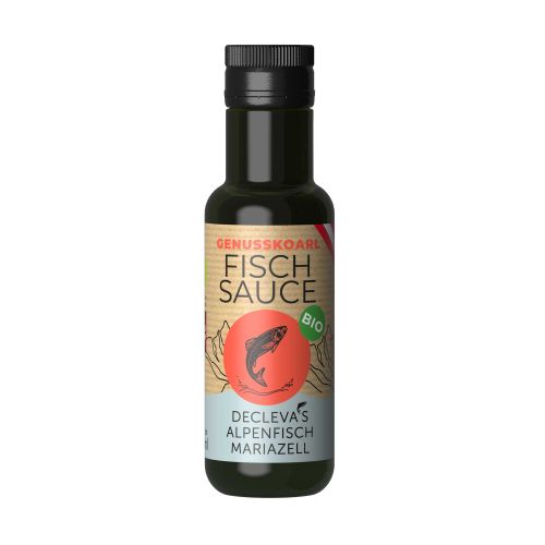 Bio Fischsauce aus den österreichischen Alpen - 100ml - Genusskoarl