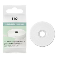 Bio Zahnseide Nachfüllpack 1Packung von Tio