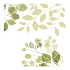 Bio Serv Paisley Leaves  40x40 60ct von Duni