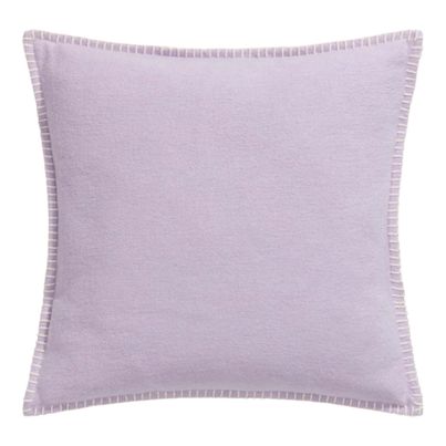 Cushion Cover Solid Color Lavender 50x50cm by David Fussenegger