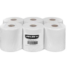 Wischtuch 2lg. weiß 450 Blatt von Selex