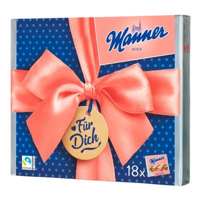 Manner Original Neapolitaner Schnitten 18er Geschenkpackung Für dich 1350g