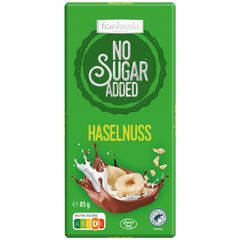 No Sugar Added Haselnuss 85g - 12er Vorteilspack von Frankonia