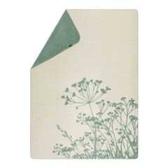 Kuscheldecke Gräser 150 x 200 cm - Natur - GRS zertifiziert - von David Fussenegger