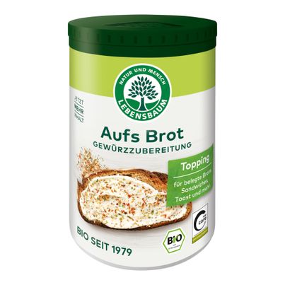 Bio Aufs Brot Gewürzmischung 80g - 6er Vorteilspack von Lebensbaum