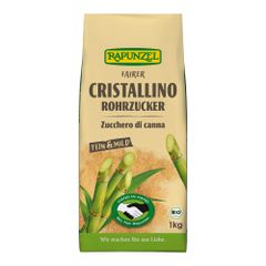 Bio Cristallino Rohrzucker  1000g - 6er Vorteilspack von Rapunzel Naturkost