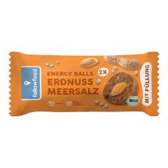 Bio Energy Balls Erdnuss Meersalz 40g - 12er Vorteilspack von Followfood