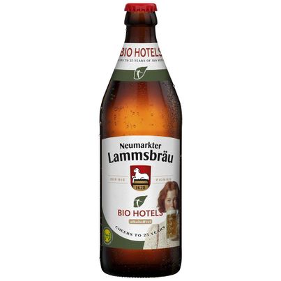 Bio Hotel Hell alkoholfrei MW 500ml - 10er Vorteilspack von Neumarkter Lammsbräu