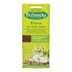 Bio bioSnacky Kresse Keimsaat 40g - 12er Vorteilspack von bioSnacky - Rapunzel