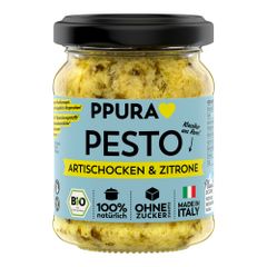 Bio Pesto Artischocke & Zitrone 120g - 6er Vorteilspack von Ppura