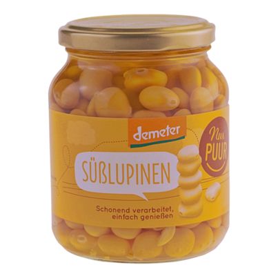 Bio Süßlupinen 340g - 6er Vorteilspack von Nur Puur