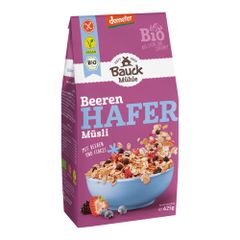 Bio Hafer Müsli Beeren 425g - 8er Vorteilspack von Bauck Mühle