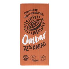 Bio 72% Kakao 70g - 10er Vorteilspack von Ombar