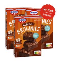 Dr. Oetker Classic Brownies 3er-Set