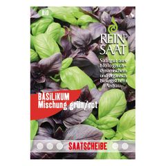 Bio Basilikum-Mischung Samen - 5er Vorteilspack von Reinsaat