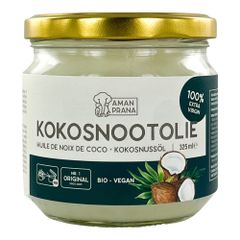 Bio Kokosnussöl 325ml - 4er Vorteilspack von Amanprana