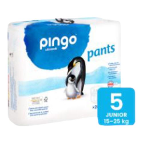 Organic diaper pants No. 5 12-25kg 28 pieces from Pingo Swiss