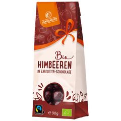 Bio Himbeer Zartbitter 90g - 5er Vorteilspack von Landgarten
