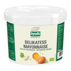 Bio Delikatess Mayonnaise mit Bio-Ei 5000g von Byodo