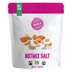 Bio Nussmix Meersalz 100g - 8er Vorteilspack von Pakka