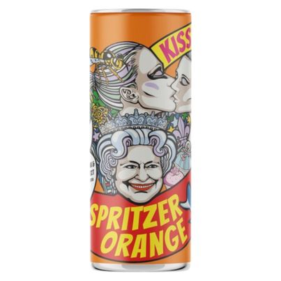 Kiss me Spritzer Orange 250ml - Fruchtiger Ready to Drink Dosenspritzer von Weingut Müllner