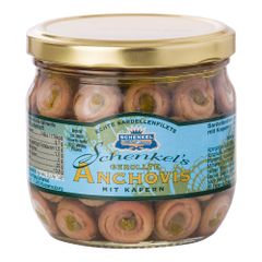 Anchovis gerollt mit Kapern 375g von Schenkel