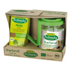 Bio bioSnacky Starter Set Keimglas 1 Stück von bioSnacky - Rapunzel